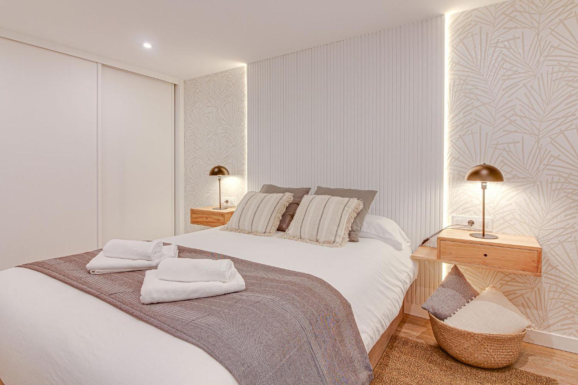 Diseno A Coruna Con Garaje Gratis By Theblueapartments Com Exterior foto