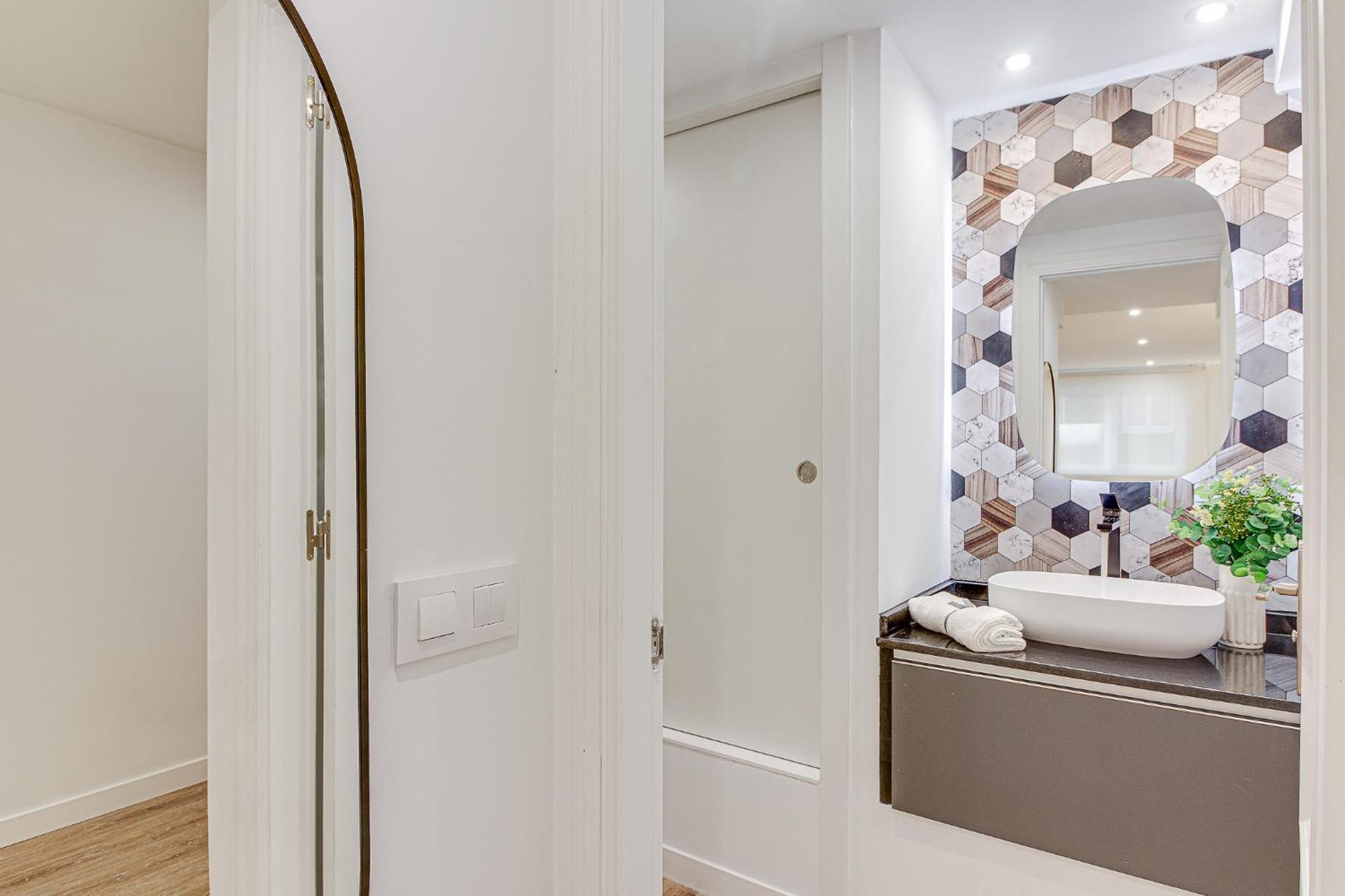 Diseno A Coruna Con Garaje Gratis By Theblueapartments Com Exterior foto